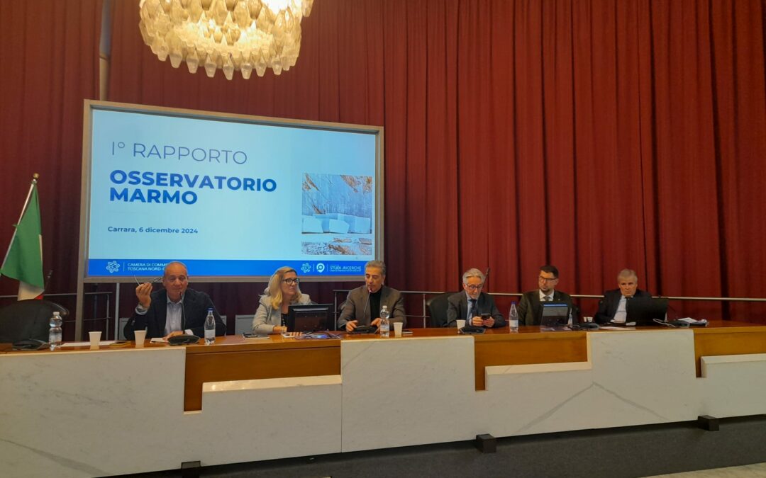 Presentata la prima edizione dell’Osservatorio marmo